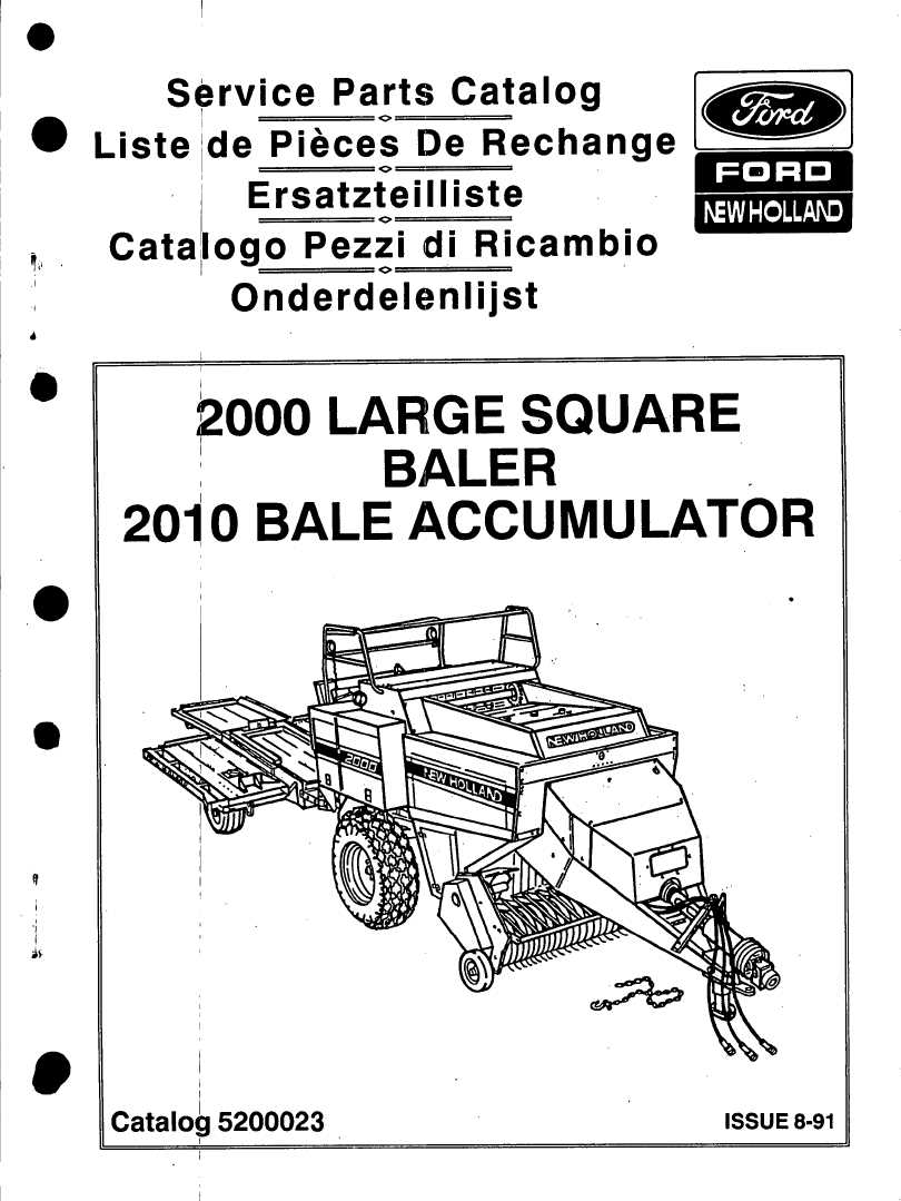 new holland 316 baler parts diagram