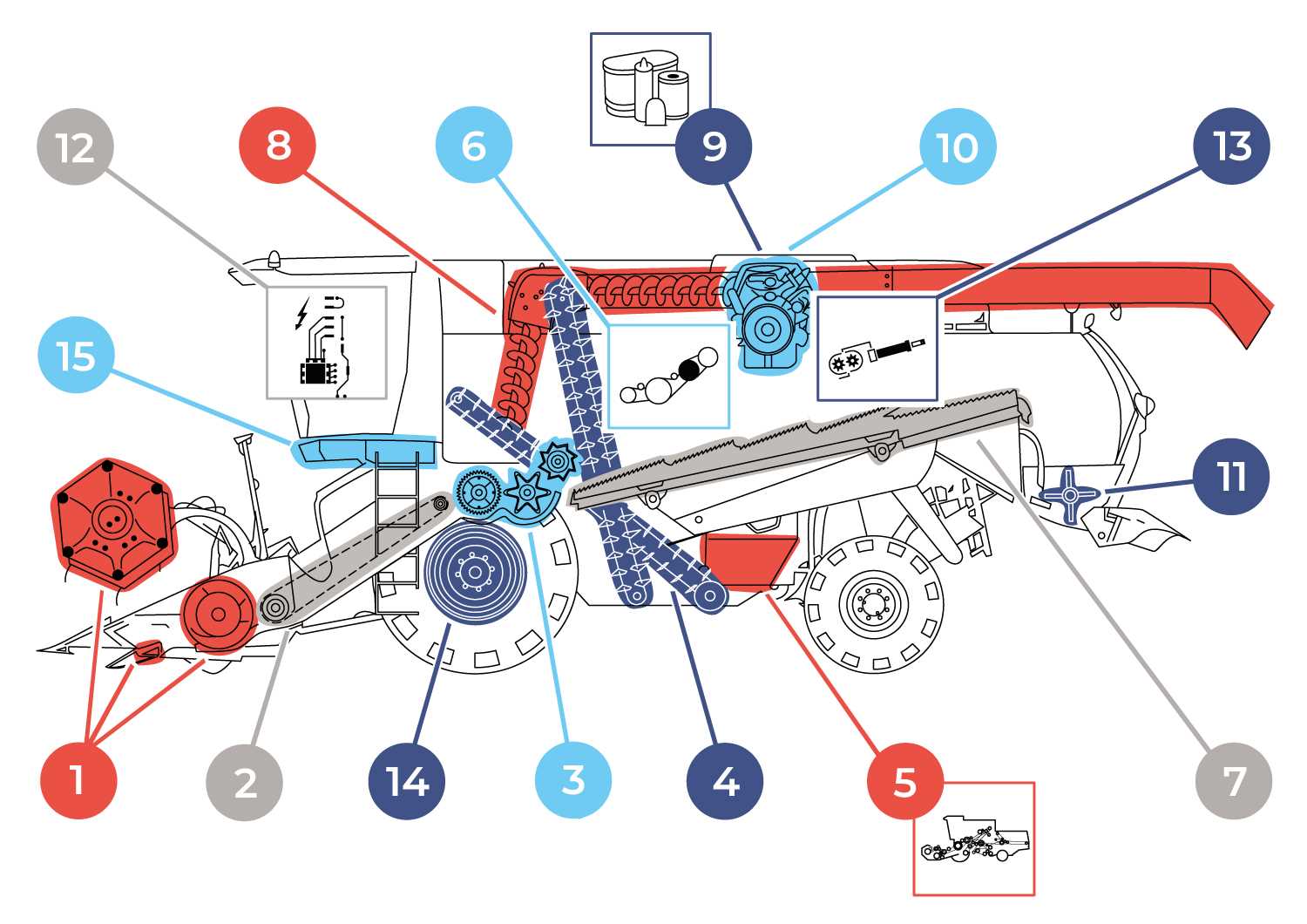 new holland 570 baler parts diagram