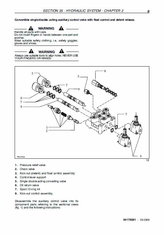 new holland td5050 parts diagram