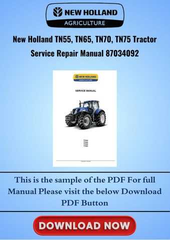 new holland tn75 parts diagram