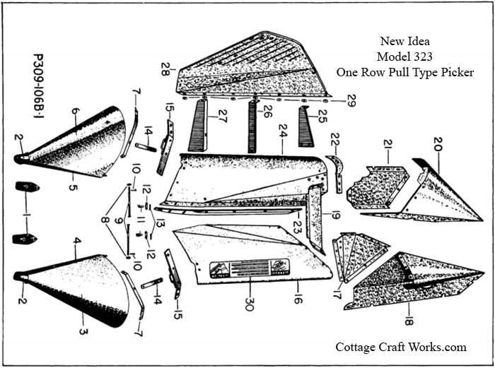 new idea parts diagram