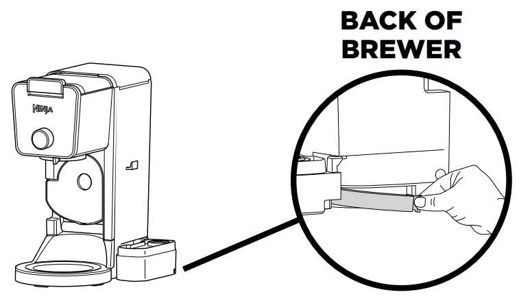 ninja coffee bar parts diagram