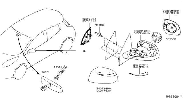 nissan leaf parts diagram