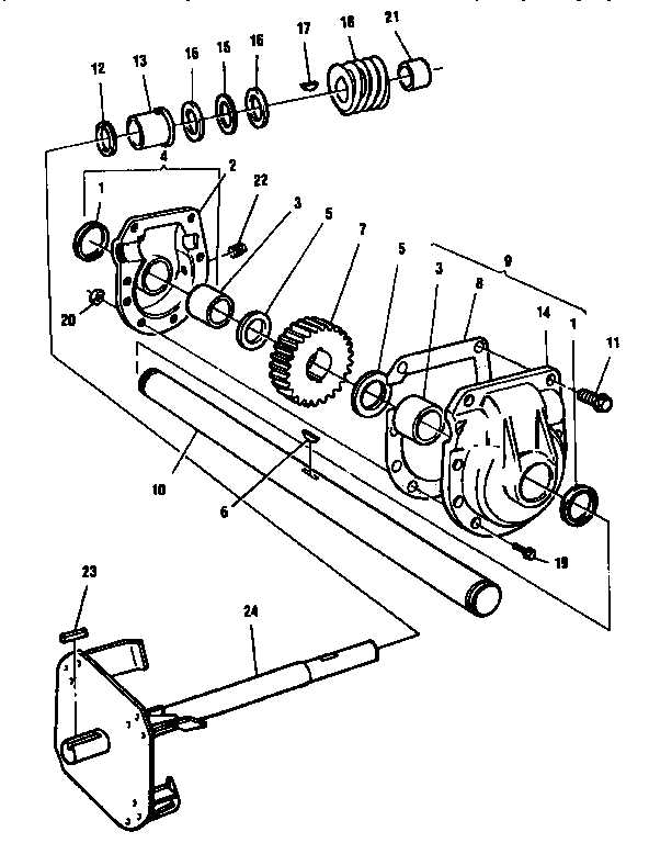 noma snowblower parts diagram