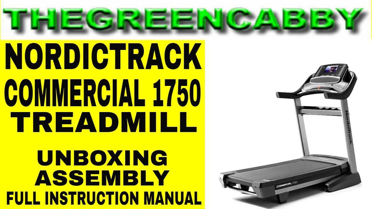 nordictrack commercial 1750 parts diagram