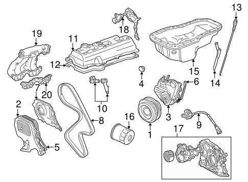 oem toyota parts diagram