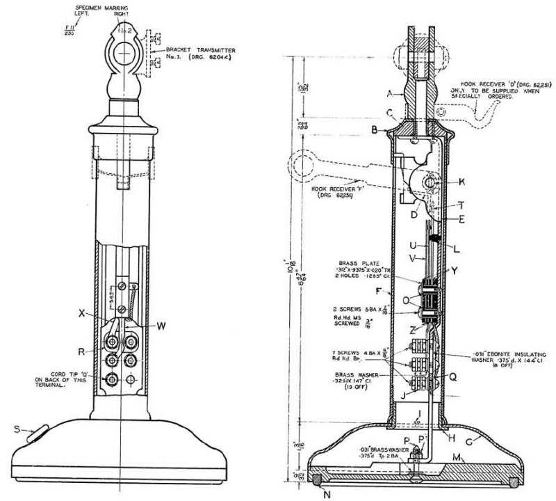 old telephone parts diagram