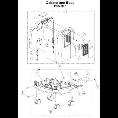 oxygen concentrator parts diagram