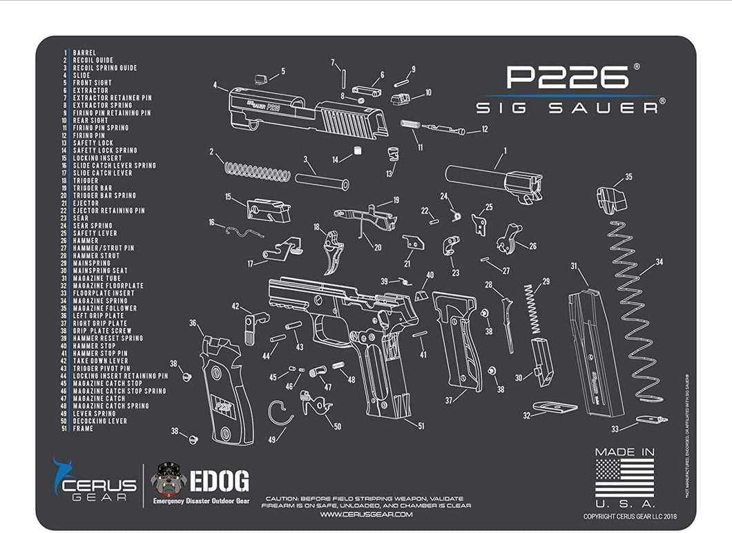 p226 parts diagram