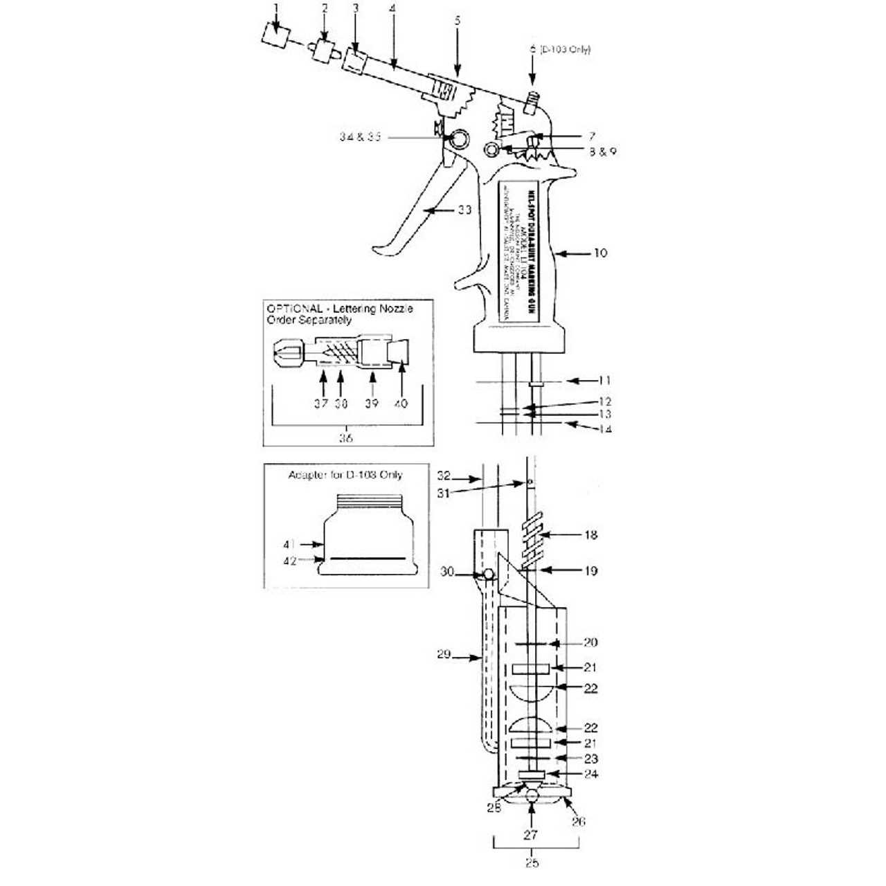 paintball gun parts diagram