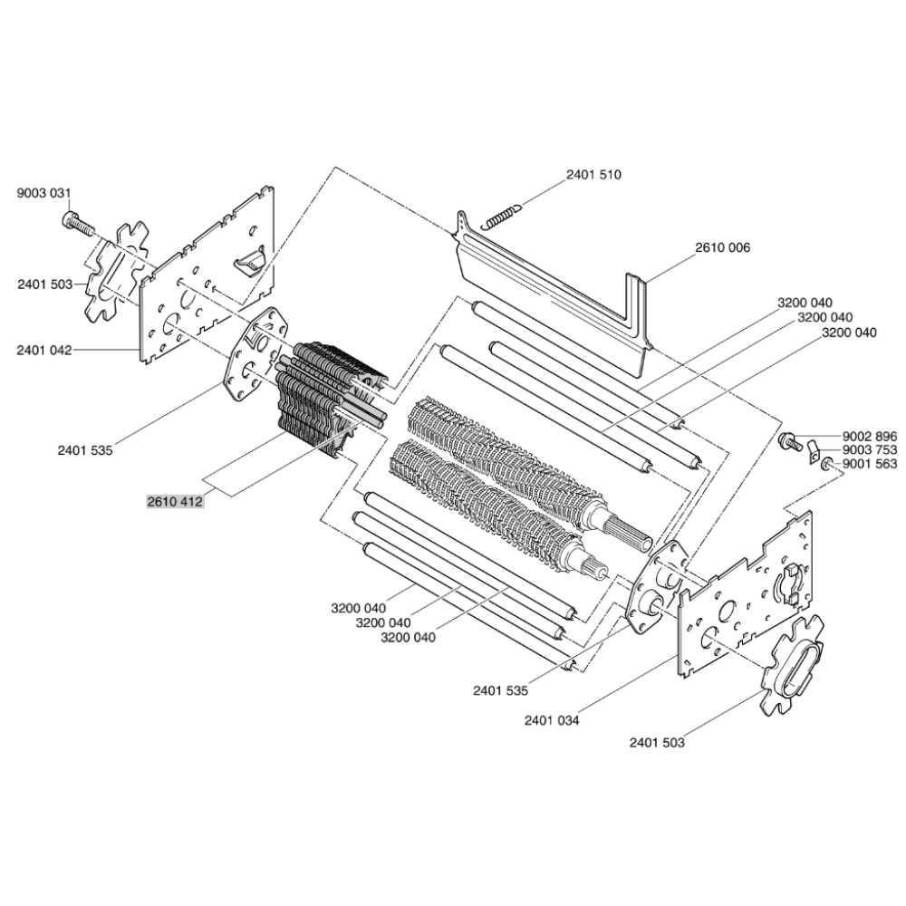 paper shredder parts diagram