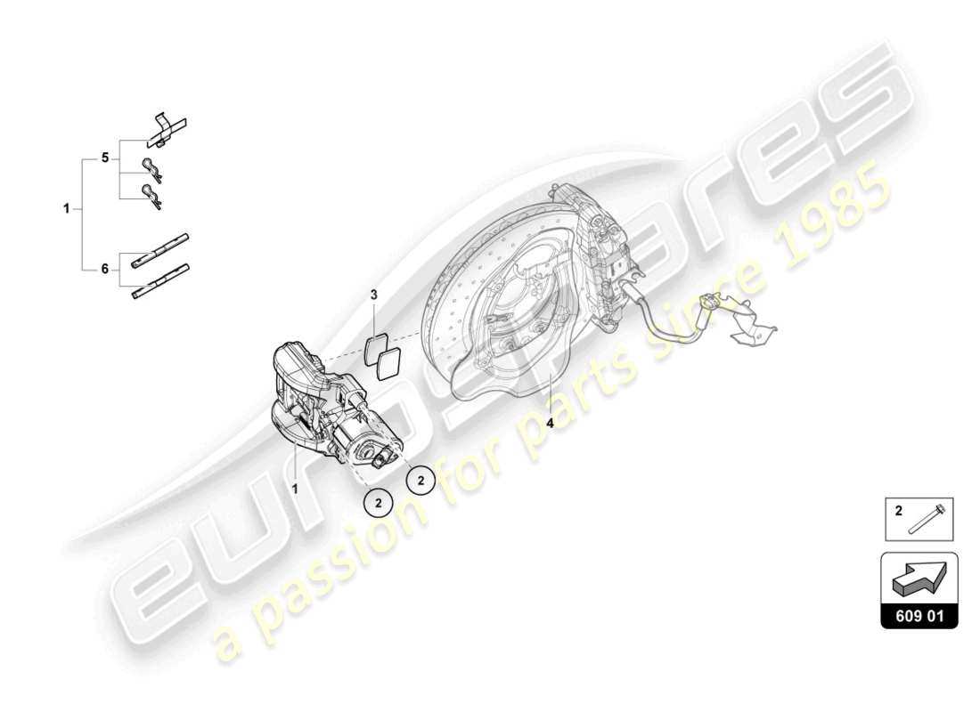 parking brake parts diagram