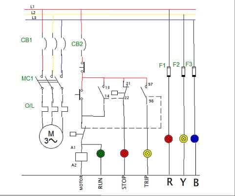 part winding start compressor wiring diagram