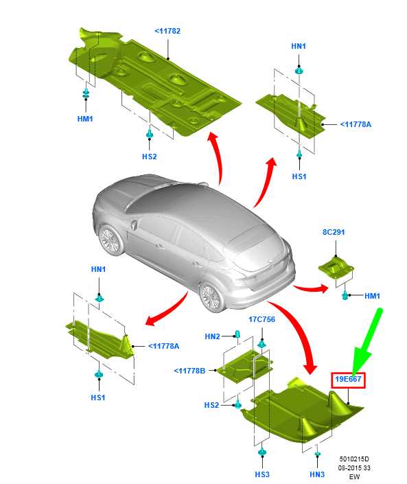 parts catalogue ford focus body parts diagram