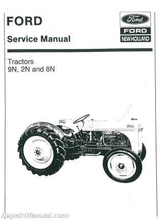 parts diagram ford 8n