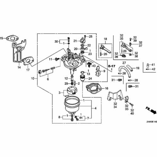 parts diagram honda