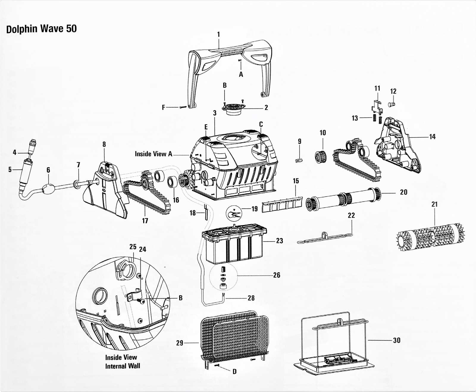 parts of a dolphin diagram