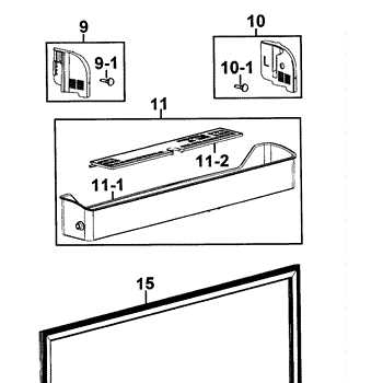 samsung rf267aers parts diagram