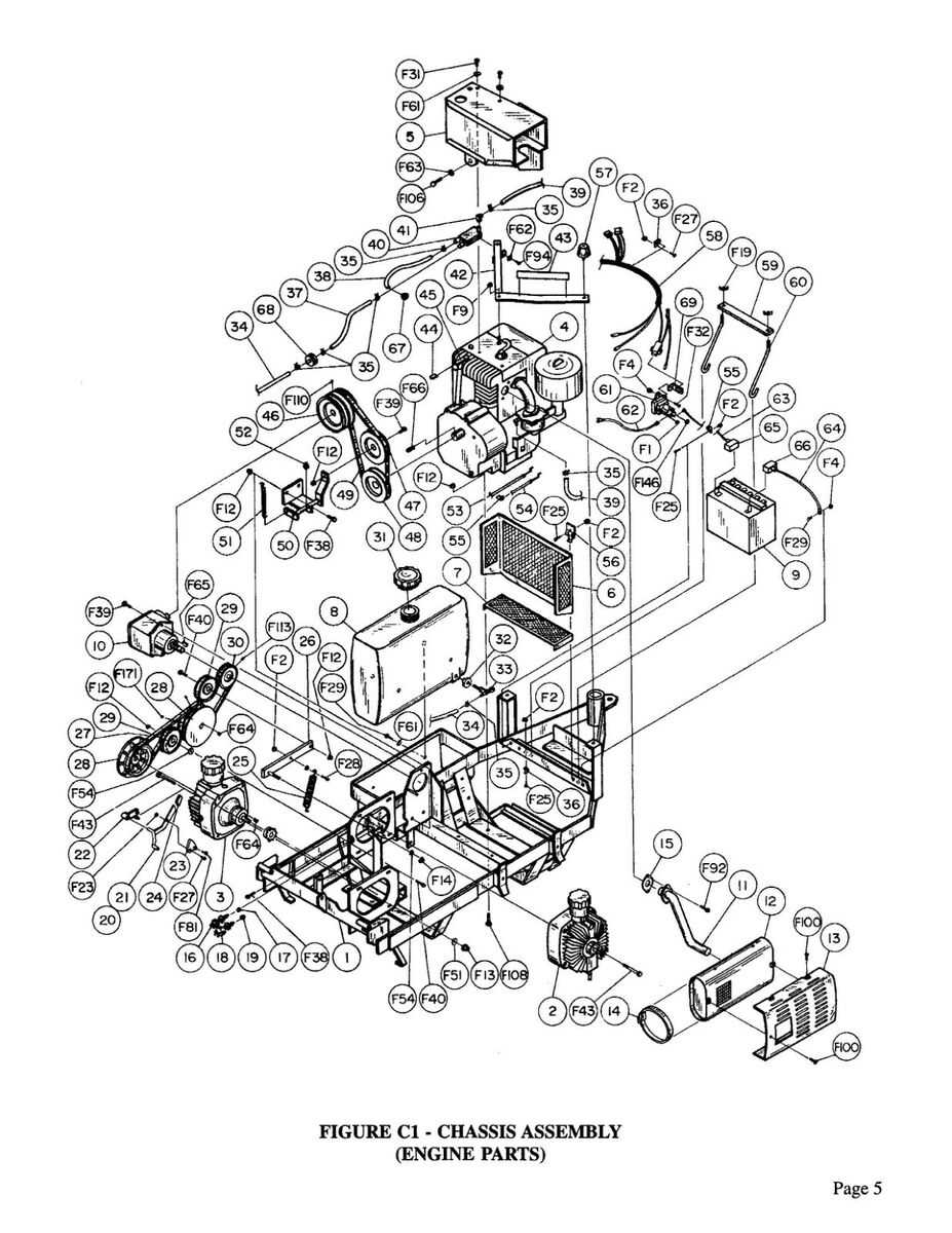 walker lawn mower parts diagram
