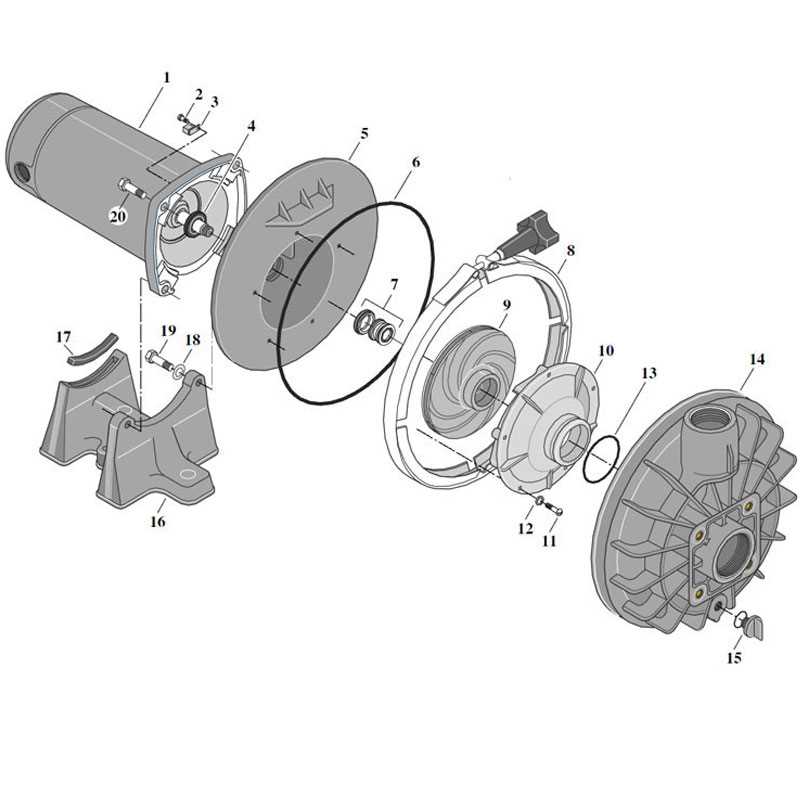 a.o. smith pool pump motor parts diagram