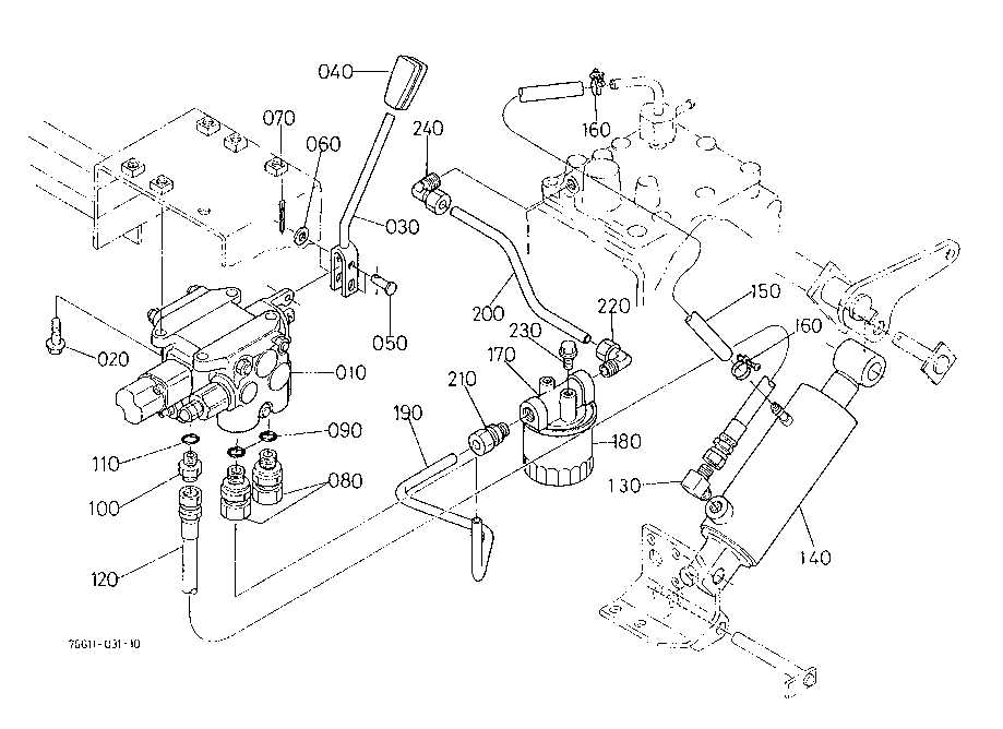 kubota f2400 parts diagram