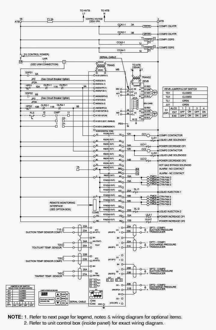 part winding start compressor wiring diagram