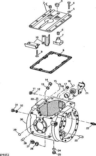 john deere 544b parts diagram