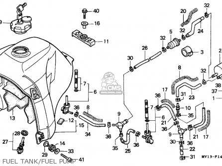 africa twin parts diagram