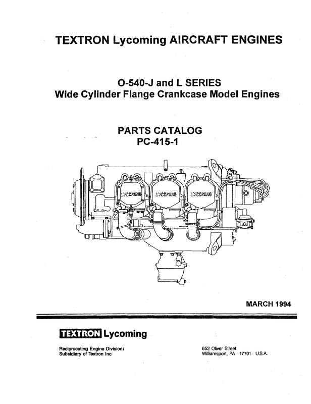 airplane engine parts diagram