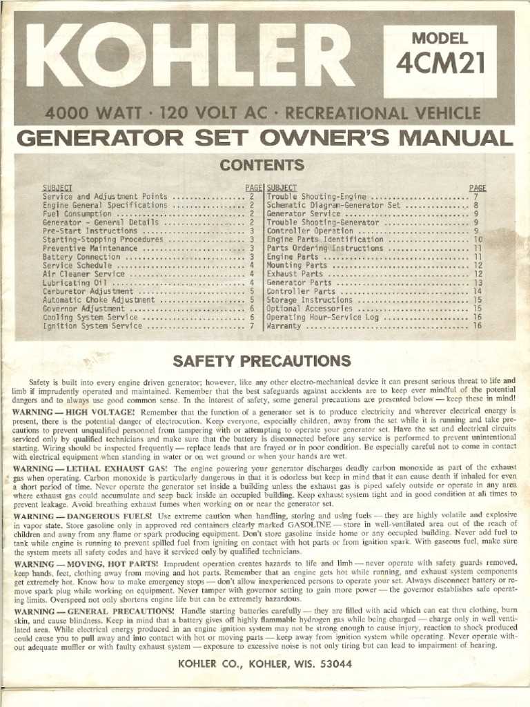 kohler courage 21 parts diagram