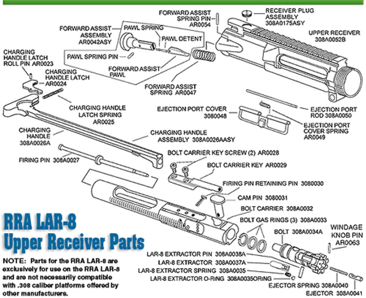 benjamin 312 parts diagram