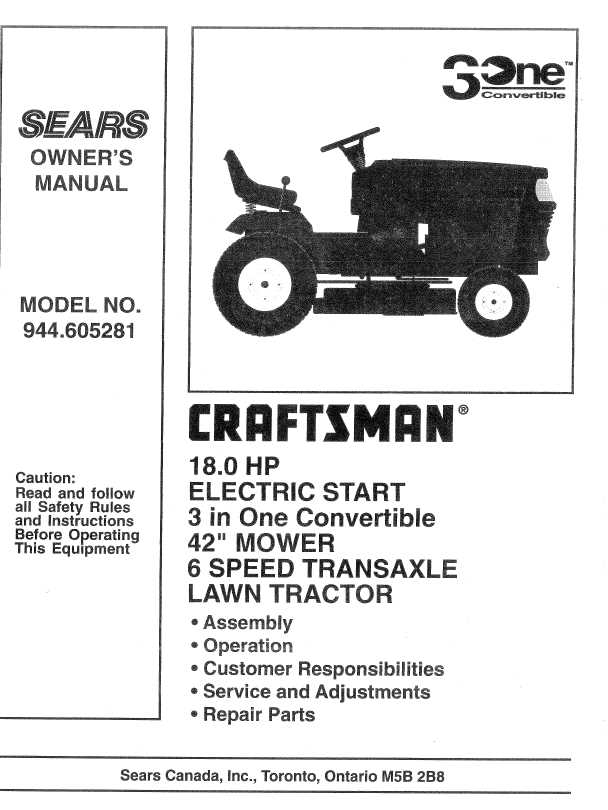 craftsman 42 mower deck parts diagram