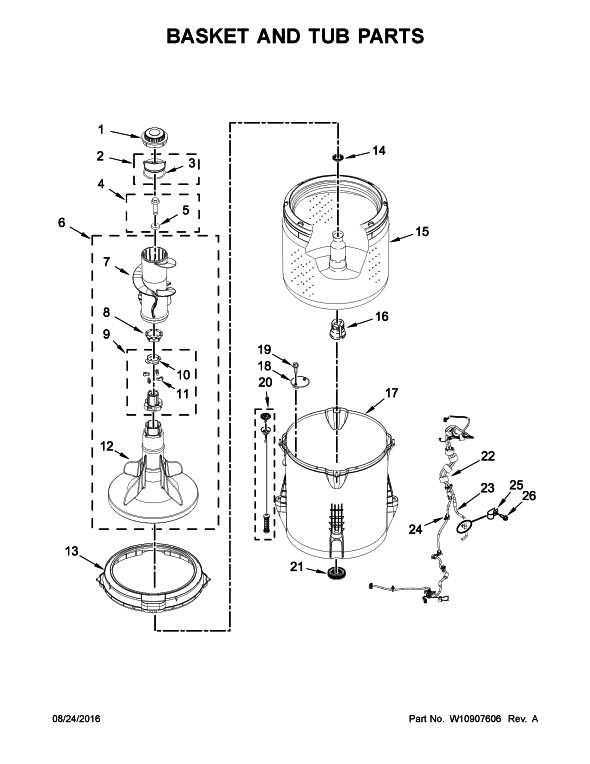 amana washing machine parts diagram