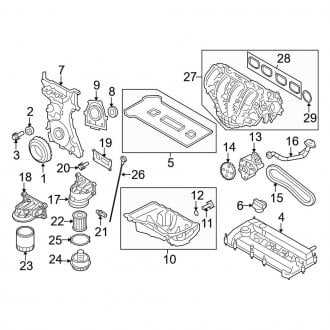 ford escape parts diagram