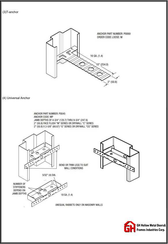 anchor parts diagram