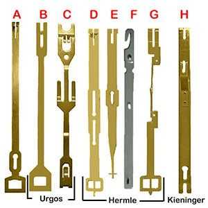 antique clock parts diagram