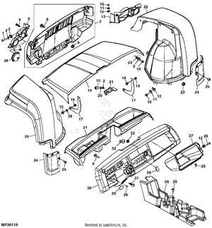 john deere gator tx parts diagram