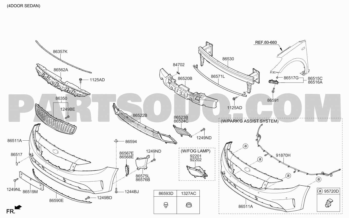 kia forte parts diagram