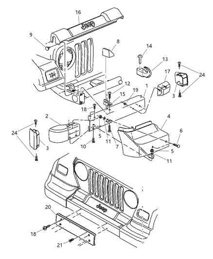 2006 jeep wrangler parts diagram