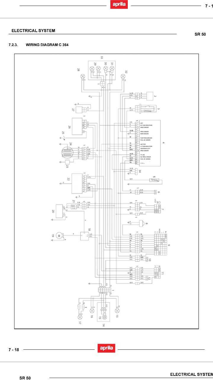 aprilia sr 50 parts diagram