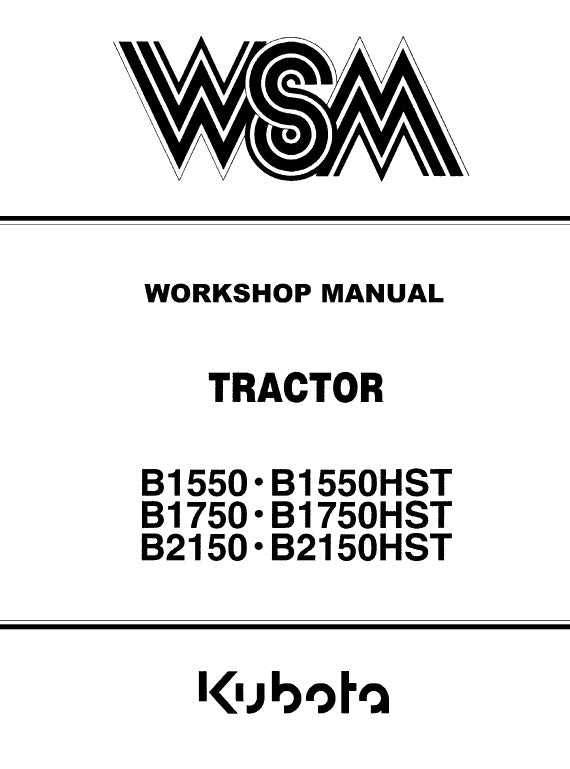 kubota b2150 parts diagram