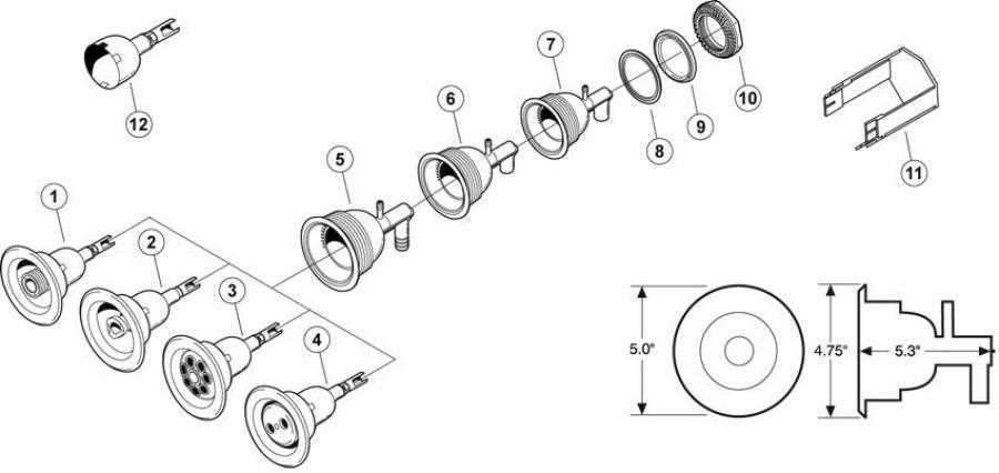 aquarest spa parts diagram