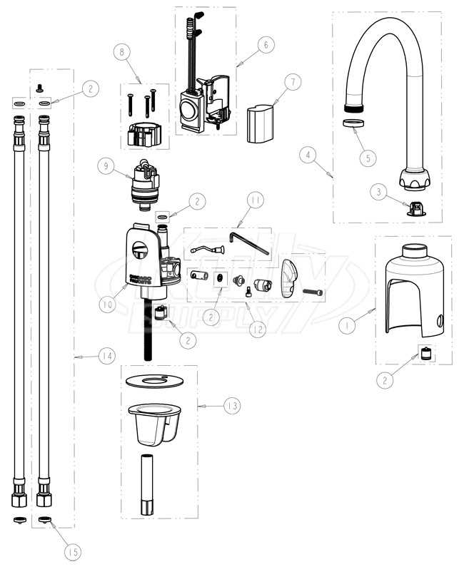 delta single handle kitchen faucet parts diagram