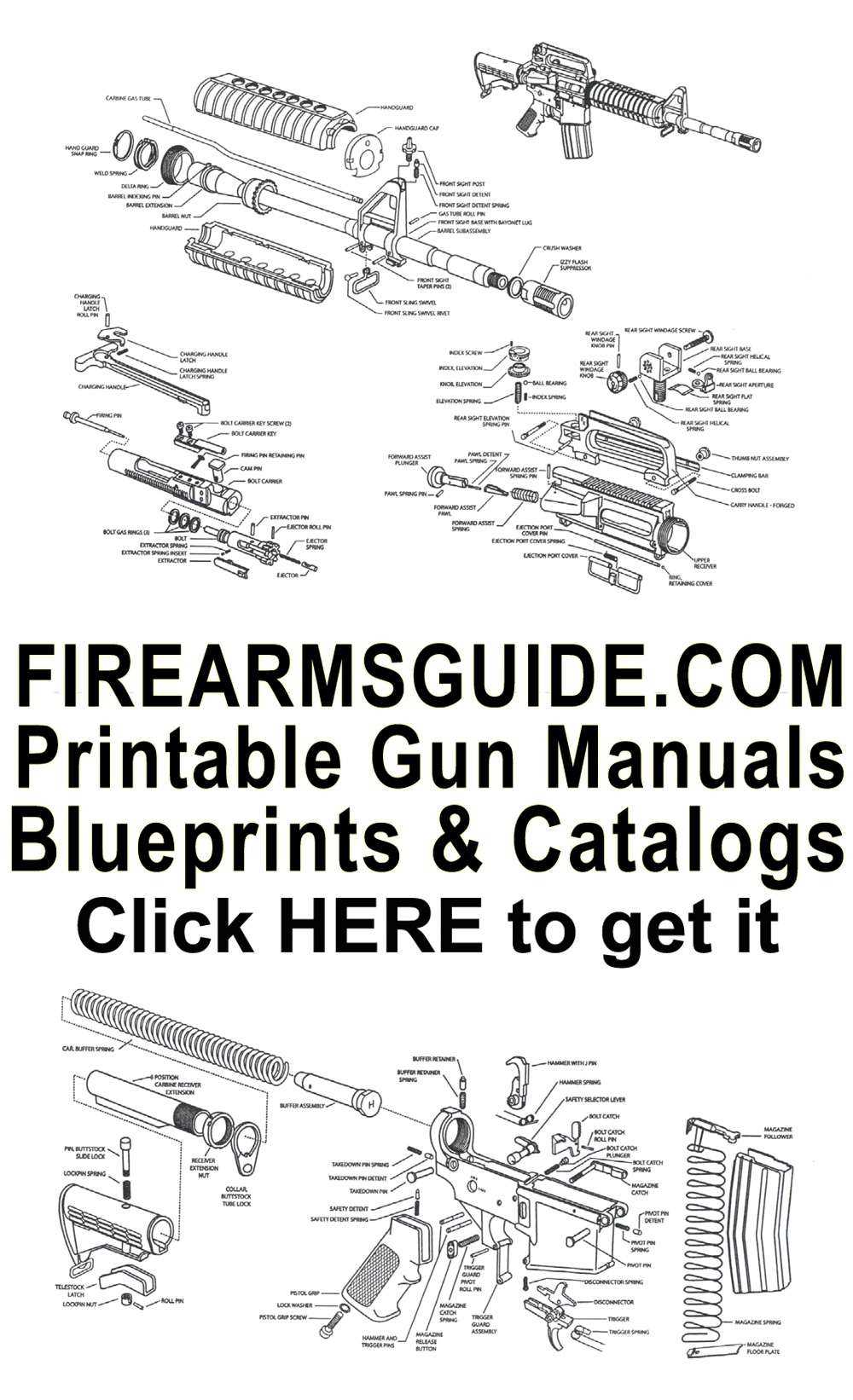 ar parts diagram