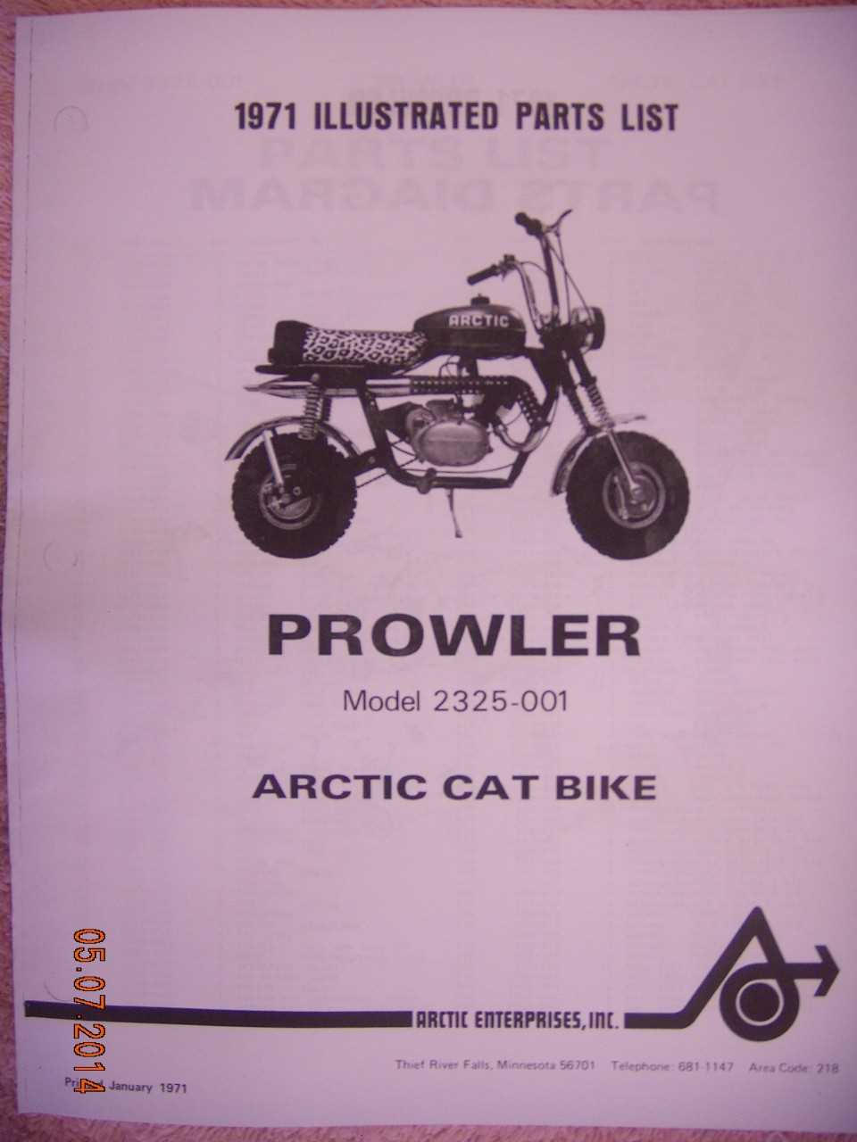 arctic cat prowler parts diagram