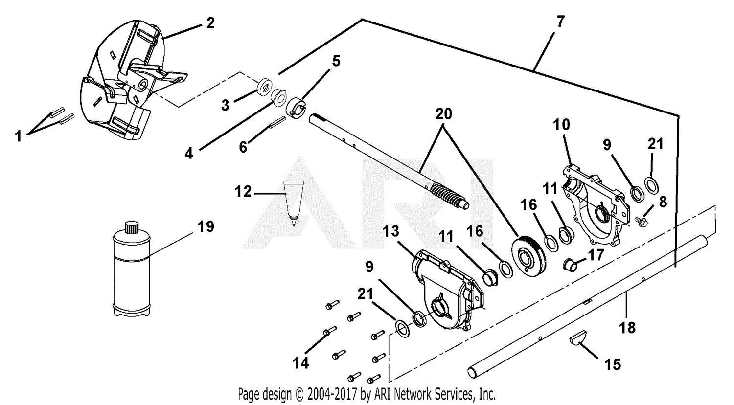 ariens 926le parts diagram