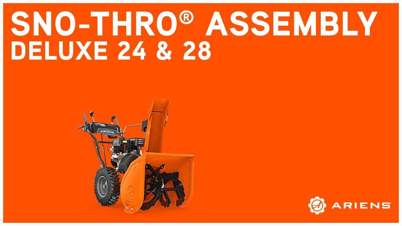 ariens deluxe 24 parts diagram