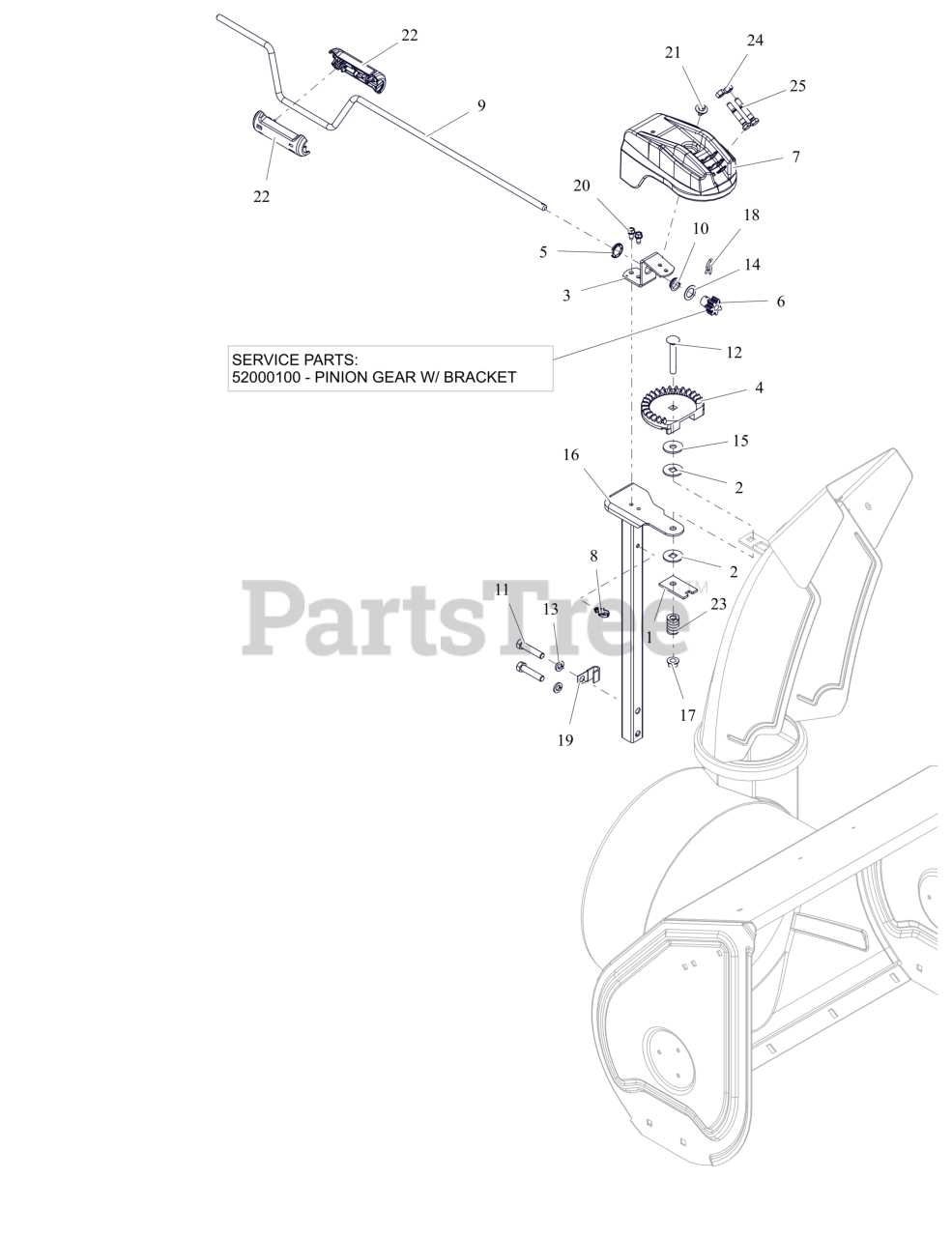 ariens deluxe 24 parts diagram