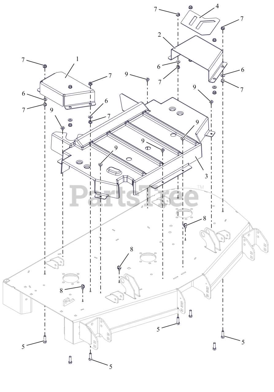 ariens mower parts diagram