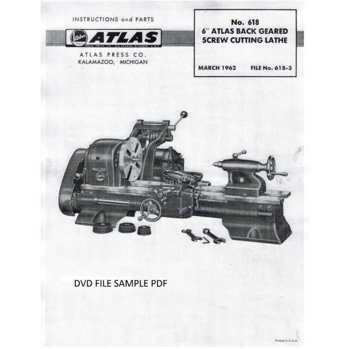 atlas 618 lathe parts diagram